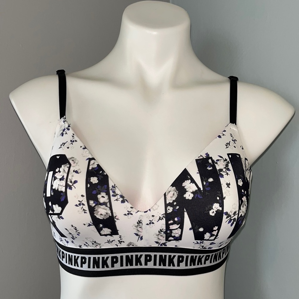 NWOT PINK wireless wear everywhere bra
